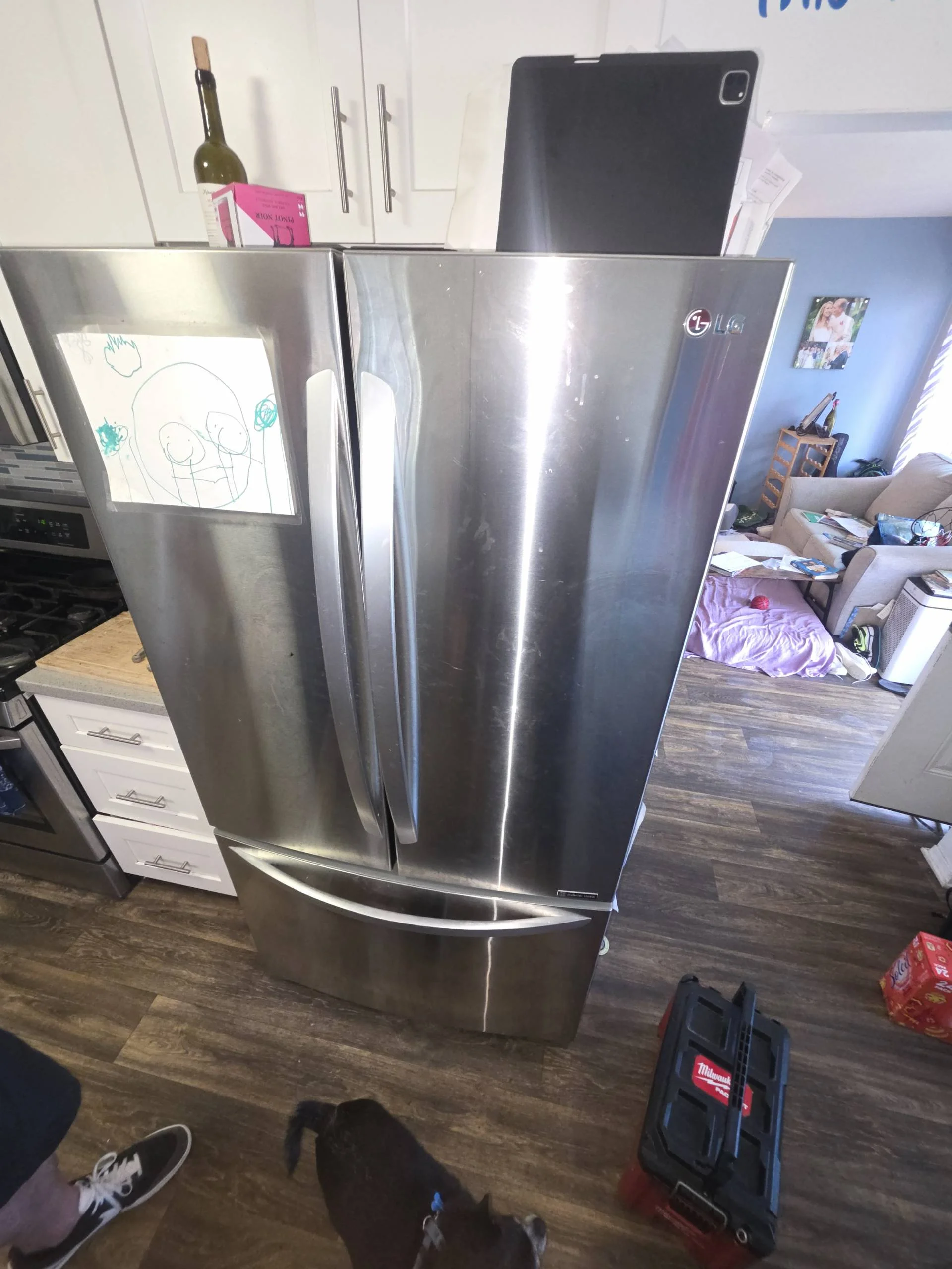 LG Refrigerator Shows Error Code on Display 