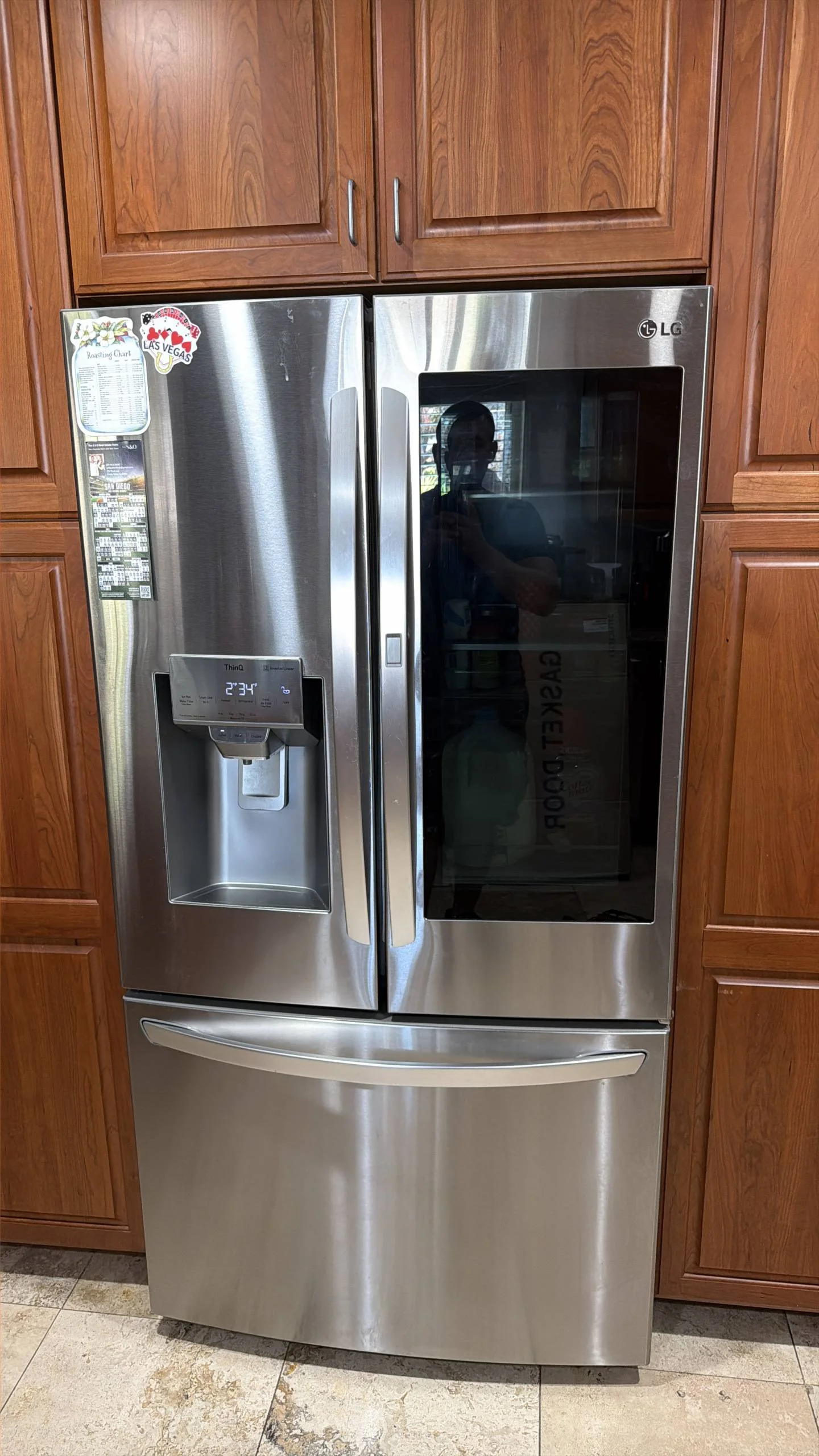LG Refrigerator Freezer Is Cold but Fresh Food Section Is Warm — Possible Air Damper or Evaporator Fan Problems