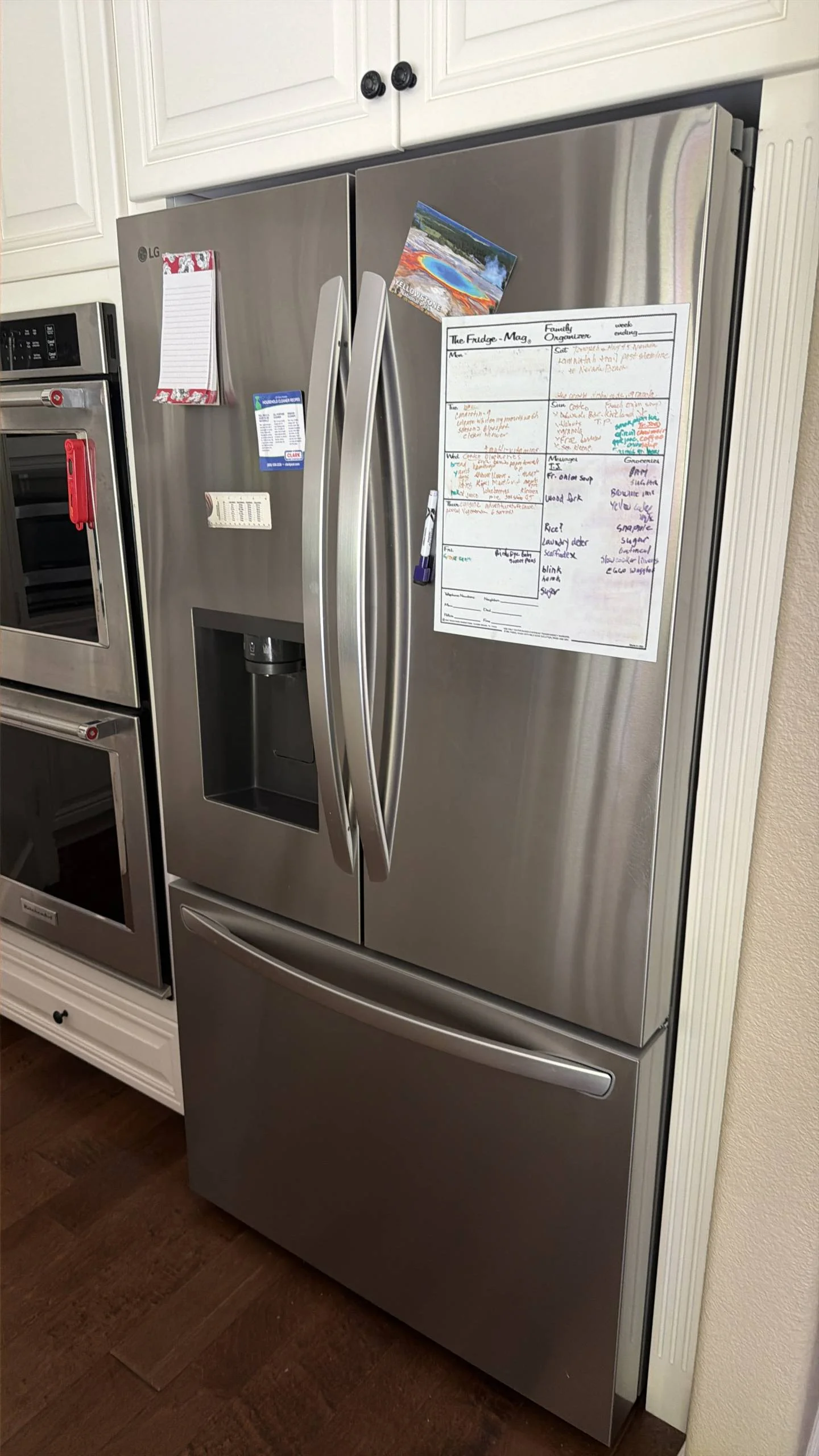 LG Refrigerator Leaks Water on the Floor — Possible Defrost Drain or Water Line Issues